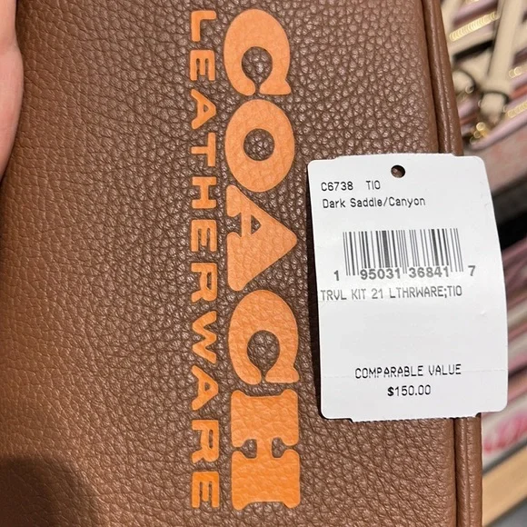 Coach Travel Kit 21
Dark Saddle/Canyon - Picture 9 of 16